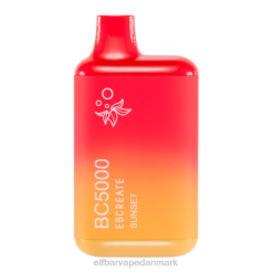 ELFBAR BC5000 engangs vape | 6T6D201 Elf Bar Vape Danmark solnedgang