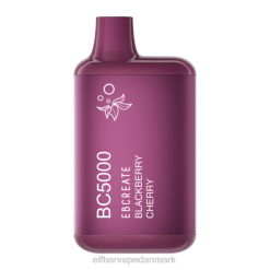 ELFBAR EBCREATE BC5000 termisk udgave | 6T6D261 Elf Bar Vape Danmark brombær kirsebær