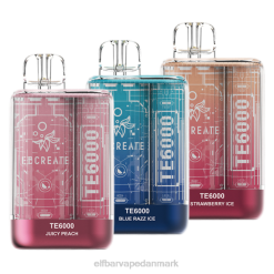 ELFBAR EBCREATE TE6000 sampler pakke | 6T6D247 Elf Bar Danmark multi smag