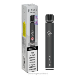 ELFBAR ELFA PRO pod kit - genopladeligt | 6T6D68 Elf Bar København sort + blå razz limonade