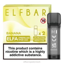 ELFBAR ELFA færdigfyldt pod (2 pakke) | 6T6D105 Elf Bar Pris banan