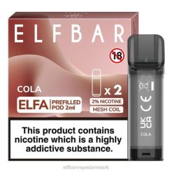 ELFBAR ELFA færdigfyldt pod (2 pakke) | 6T6D109 Elf Bar Smage cola