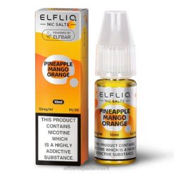 ELFBAR ELFLIQ gode salte | 6T6D171 Elf Bar Vape Danmark ananas mango appelsin