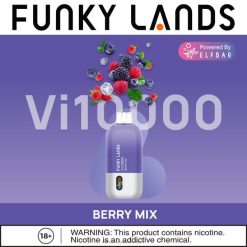 ELFBAR Funky Lands Vi10000 engangs vape | 6T6D387 Elf Bar Danmark bærblanding