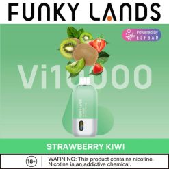 ELFBAR Funky Lands Vi10000 engangs vape | 6T6D389 Elf Bar Smage jordbær kiwi