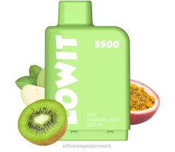 ELFBAR LOWIT 5500 forfyldt pod | 6T6D375 Elf Bar Pris kiwi passionsfrugt guava