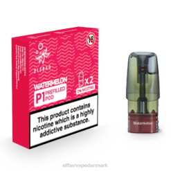 ELFBAR Mate 500 P1 færdigfyldte bælg (2 pakker) | 6T6D147 Elf Bar Danmark vandmelon