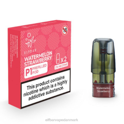 ELFBAR Mate 500 P1 færdigfyldte bælg (2 pakker) | 6T6D162 Elf Bar Danmark vandmelon jordbær