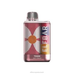 ELFBAR TE6000 engangs vape | 6T6D325 Elf Bar Pris saftig fersken