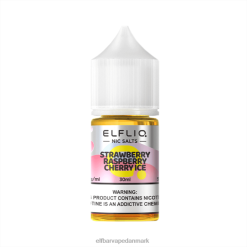Elf Bar Danmark T0JFD32 - ELFBAR ELFLIQ Nic salt 30 ml Strawberry Raspberry Cherry Ice