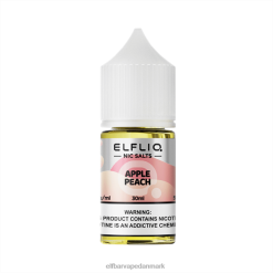 Elf Bar Vape Danmark T0JFD7 - ELFBAR ELFLIQ Nic salt 30 ml Apple Peach