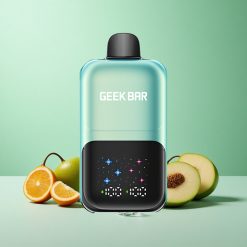GEEK BAR 2GO 50000 Puffs Cool Mint Is Flaske Med Dobbelt Tank Og Interaktiv Stor Skærm Denmark wholesalers