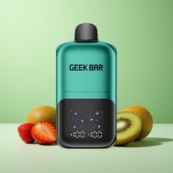 GEEK BAR 2GO 50000 Puffs Jordbær & Kiwi Interaktiv Stor Skærm Denmark wholesalers