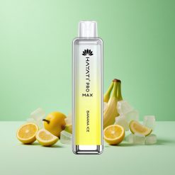 Hayati Pro Max 4000 Puffs Bananis Is Rechargeable Batteri TPD-Compliance Denmark wholesalers