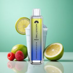 Hayati Pro Max 4000 Puffs Blå Hindbær Lemonade Opladningsbar Batteri Denmark wholesalers