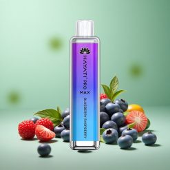Hayati Pro Max 4000 Puffs Blåbær Hindbær Opladningsbar Batteri & 2ml Tank Denmark wholesalers