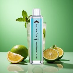 Hayati Pro Max 4000 Puffs Friske Mynte Mojito Opladbar Batteri Denmark wholesalers