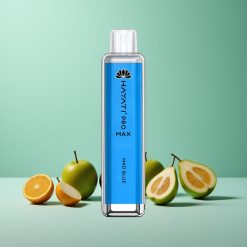 Hayati Pro Max 4000 Puffs Genopladelig Batteri & 2ml Tank Mad Blå Denmark wholesalers