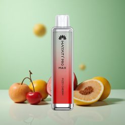 Hayati Pro Max 4000 Puffs Genopladelig Batteri Fizzende Kirsebær Denmark wholesalers