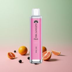 Hayati Pro Max 4000 Puffs Mr Lys (Pink) Opladningsbar Batteri & 2ml Tank Denmark wholesalers