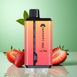Hayati Pro Ultra 15000 Puffs 2 12ml Jordbær Tranebær Kirsebær-Ice Denmark wholesalers
