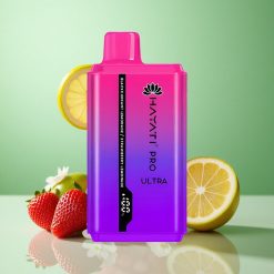 Hayati Pro Ultra 15000 Puffs 2 12ml Sort Ribs Lemonade Jordbær Lemonade Denmark wholesalers
