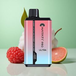 Hayati Pro Ultra 15000 Puffs Blåbær Candyfloss 2 12ml E-Væske Denmark wholesalers