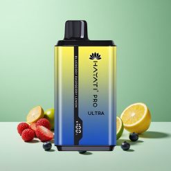 Hayati Pro Ultra 15000 Puffs Blåbær Hindbær Citron 2 12ml E-væske Denmark wholesalers