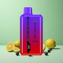 Hayati Pro Ultra 15000 Puffs Blåbær Hindbær Kirsebær 2 12ml 850mAh Denmark wholesalers