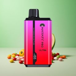 Hayati Pro Ultra 15000 Puffs Vandmelon Skittles 2 12ml Denmark wholesalers