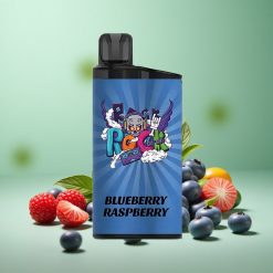 IGET Bar 3500 Puffs Blåbær Hindbær 1,2 Ohm Mesh Coil 1400 mAh Denmark wholesalers