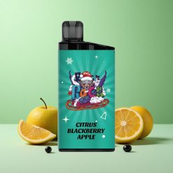 IGET Bar 3500 Puffs Citrus Bjørnebær Æble 1.2 Ohm Mesh Coil 1400 mAh Denmark wholesalers