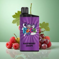 IGET Bar 3500 Puffs Hindbær Drue 1,2 Ohm Mesh Coil 1400 mAh Denmark wholesalers