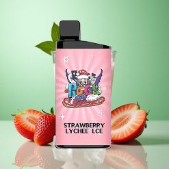 IGET Bar 3500 Puffs Jordbær Litchi Is 1,2 Ohm Mesh Coil 1400 mAh Denmark wholesalers