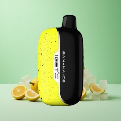 IGET Moon 5000 Puffs Bananis Is Netvægt 81,5 g Størrelse 49,5x25,3x99,4 mm Denmark wholesalers