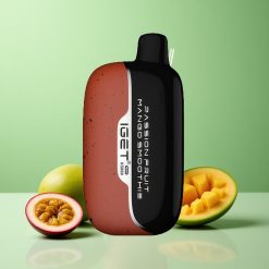IGET Moon 5000 Puffs Passionsfrugt Mango Smoothie 81,5 g PC Denmark wholesalers