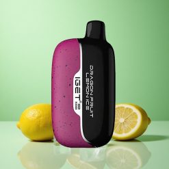 IGET Moon K5000 Puffs Dragens Frugt Citron Is 81,5 g 49,5x25,3x99,4 mm Denmark wholesalers