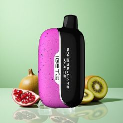 IGET Moon K5000 Puffs Granatæble Kiwi Is 81,5 g 49,5x25,3x99,4 mm Denmark wholesalers