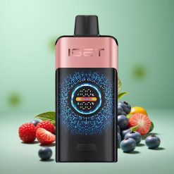 IGET ONE 12000 Puffs 2700 mAh Batterikapacitet Blåbær Hindbær Denmark wholesalers