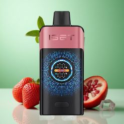 IGET ONE 12000 Puffs ALU+PC Material Jordbær Granatæble Is Denmark wholesalers