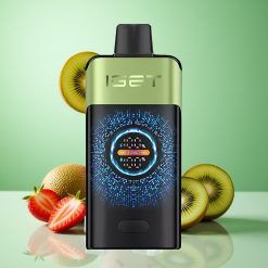 IGET ONE 12000 Puffs Dual Mesh Spole Jordbær Kiwi Is Denmark wholesalers