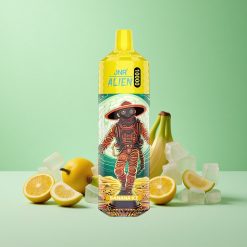JNR Alien 10000 Puffs Banan Is 850mAh Batterikapacitet 20ml E-væske Denmark wholesalers