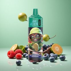 JNR Alien 10000 Puffs Blåbær Sur Hindbær 850mAh Batteri 20ml E-væske Denmark wholesalers