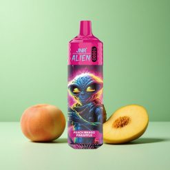 JNR Alien 10000 Puffs Fersken mango ananas 850mAh Batteri Type-C Hurtigopladning Denmark wholesalers