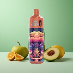JNR Alien 10000 Puffs Jernbryg med 20ml E-væske og Type-C Hurtigopladning Denmark wholesalers