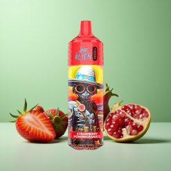 JNR Alien 10000 Puffs Jordbær Granatæble 850mAh Batteri Type-C Hurtigopladning Denmark wholesalers