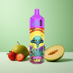 JNR Alien 10000 Puffs Jordbær Pina Colada 20ml E-væske Type-C Hurtigopladning Denmark wholesalers