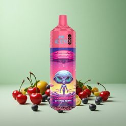 JNR Alien 10000 Puffs Kirsebær Bær 20ml E-væske Type-C Hurtigopladning Denmark wholesalers
