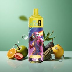 JNR Alien 10000 Puffs Sort Drage Is 850mAh Batteri 20ml E-væske Denmark wholesalers