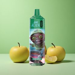 JNR Alien 10000 Puffs Sur Æble 20ml E-væske Type-C Hurtigopladning Denmark wholesalers
